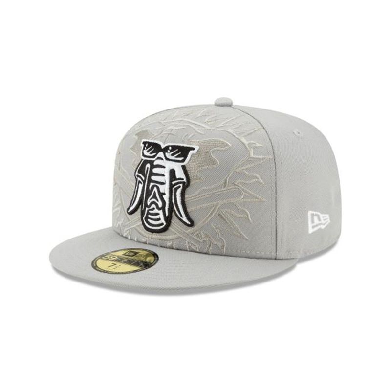 MLB Oakland Athletics Logo Elements Tonal 59Fifty Fitted (EZJ3524) - Grey New Era Caps